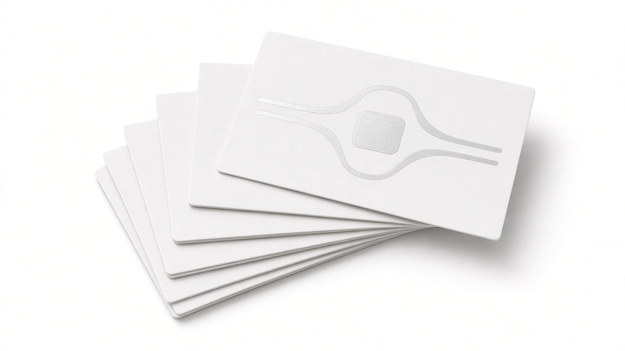 Etiquetas RFID UHF papel blank (sin impresión)