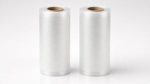 Rollos gofrados para vacío 28 cm, pack de 2 para máquina doméstica